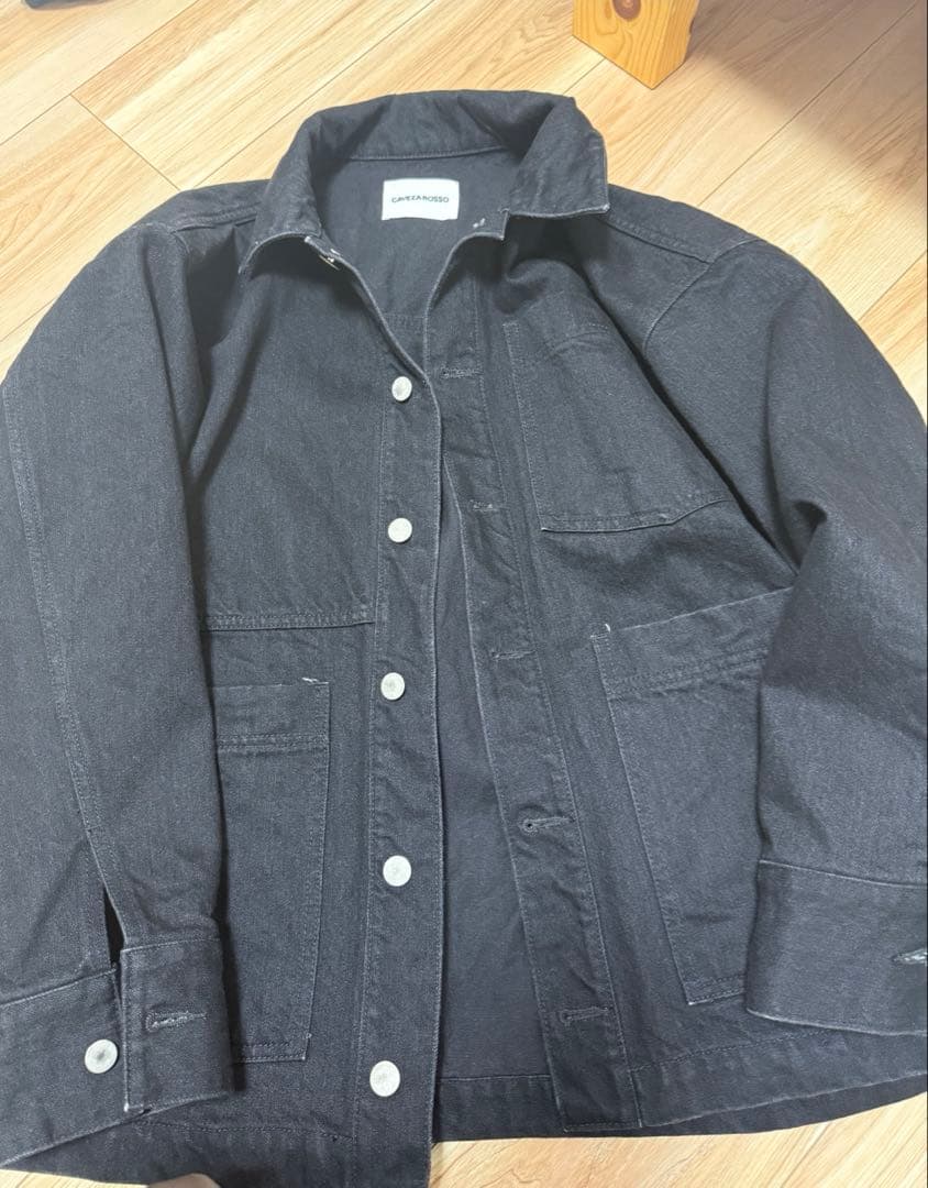 cavezarosso デニムジャケット　ブラック
