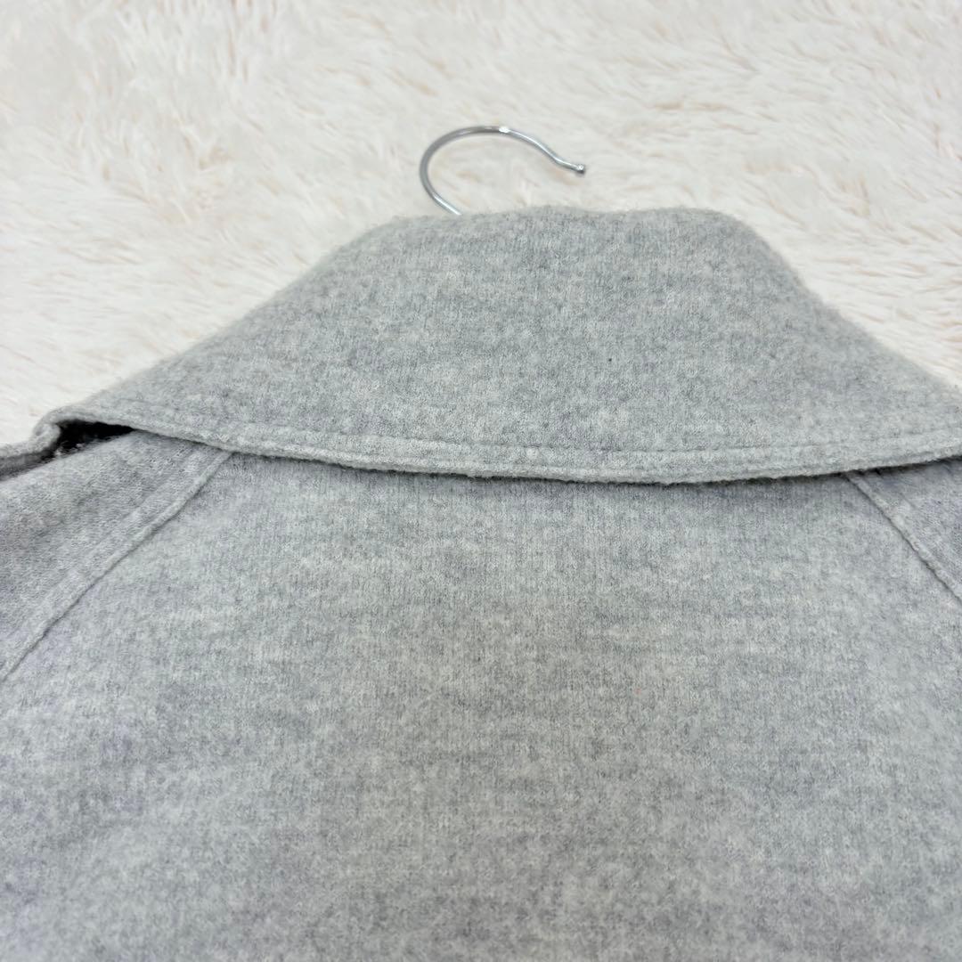 美品✨バーバリーロンドン　ケープコート　ポンチョ　ウール　Aライン　フリー