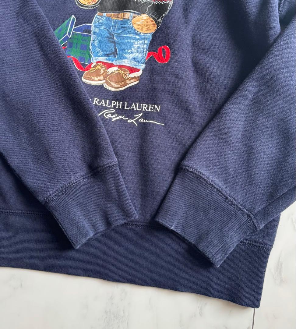 ★ポロベア　ラルフローレン　スウェット　トレーナー　150サイズ　ネイビー