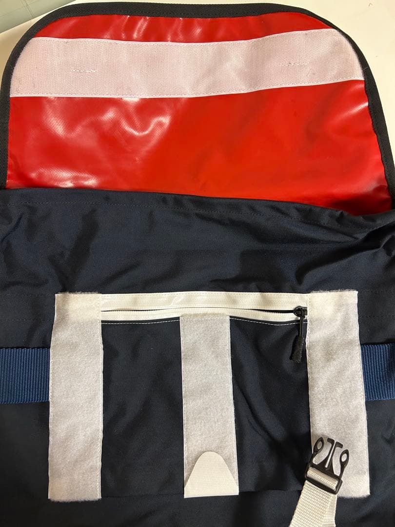 【一点物】BagJack メッセンジャーBag Flag/Navy
