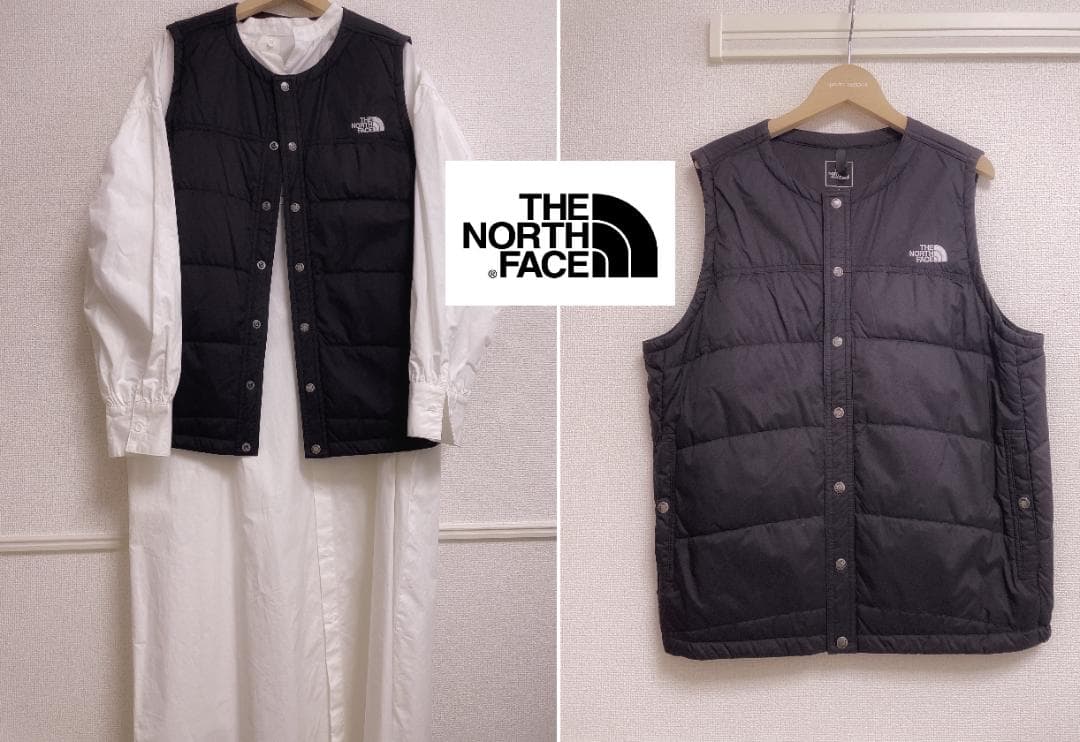 美品★ザ ノースフェイス Meadow Warm Vest ベスト ブラック S