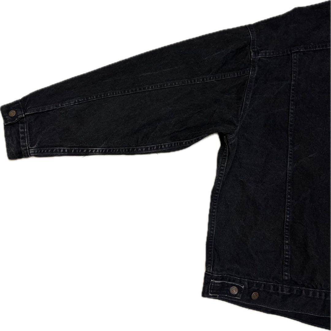 Levi's 70507 USA ブラックデニムジャケット XL ビックサイズ