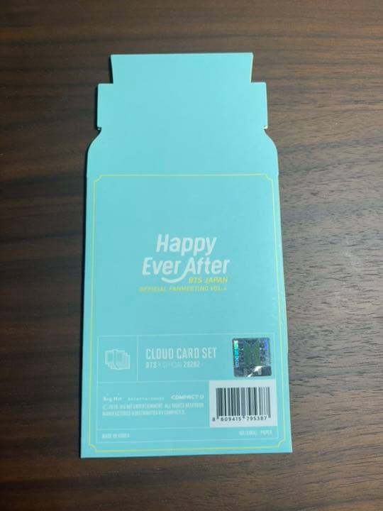 ジョングク トレカ