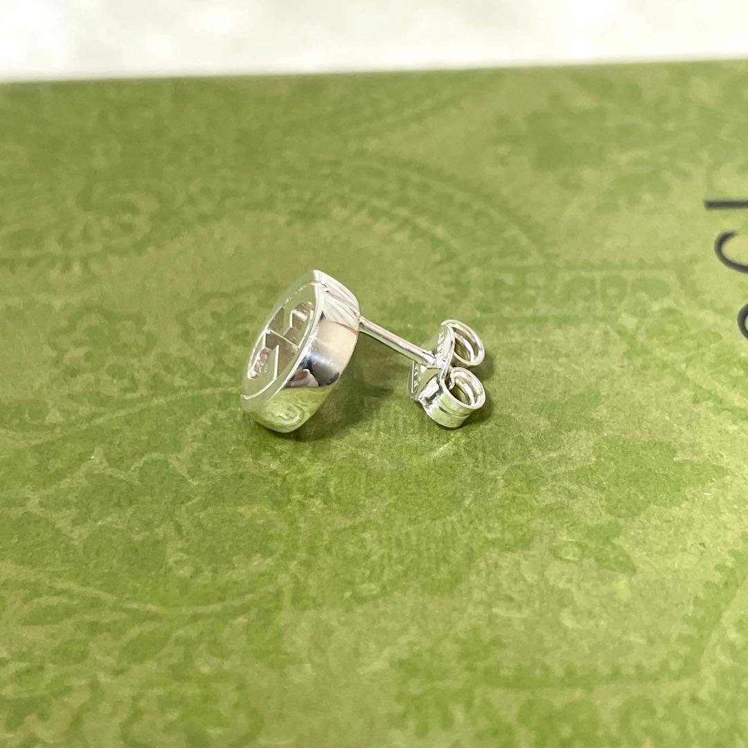 【極美品】グッチ　インターロッキングGピアス片耳 メンズ/レディース　925