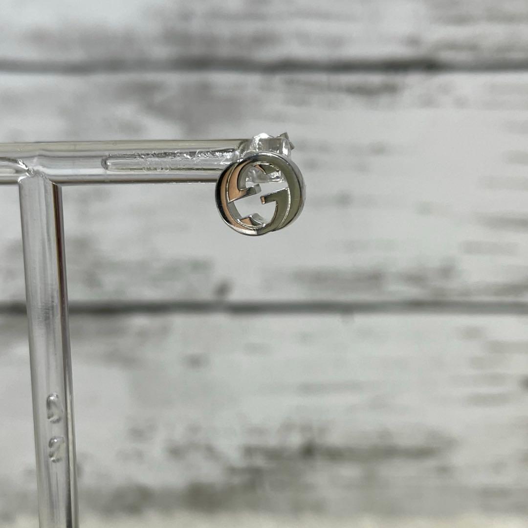 【極美品】グッチ　インターロッキングGピアス片耳 メンズ/レディース　925
