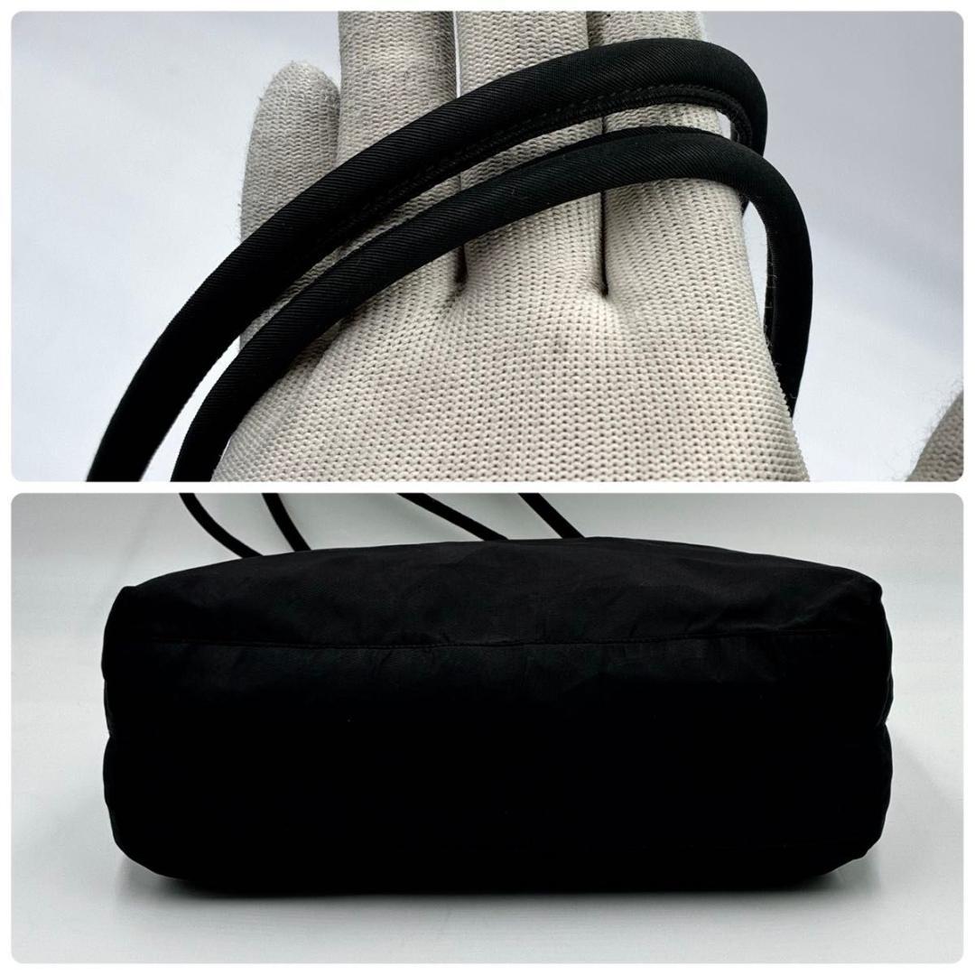 f.mich　プラダ トートバッグ 肩掛け 三角ロゴ ナイロン A4可