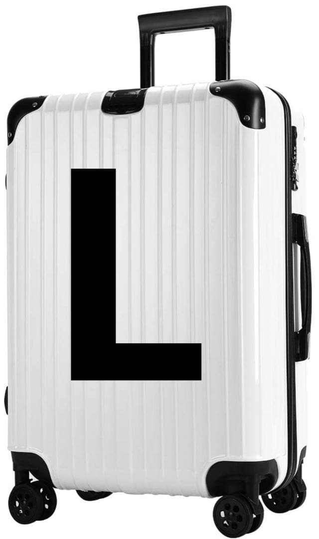 新品/スーツケース/キャリーケース/大型/ファスナー/ホワイト/旅行バッグ