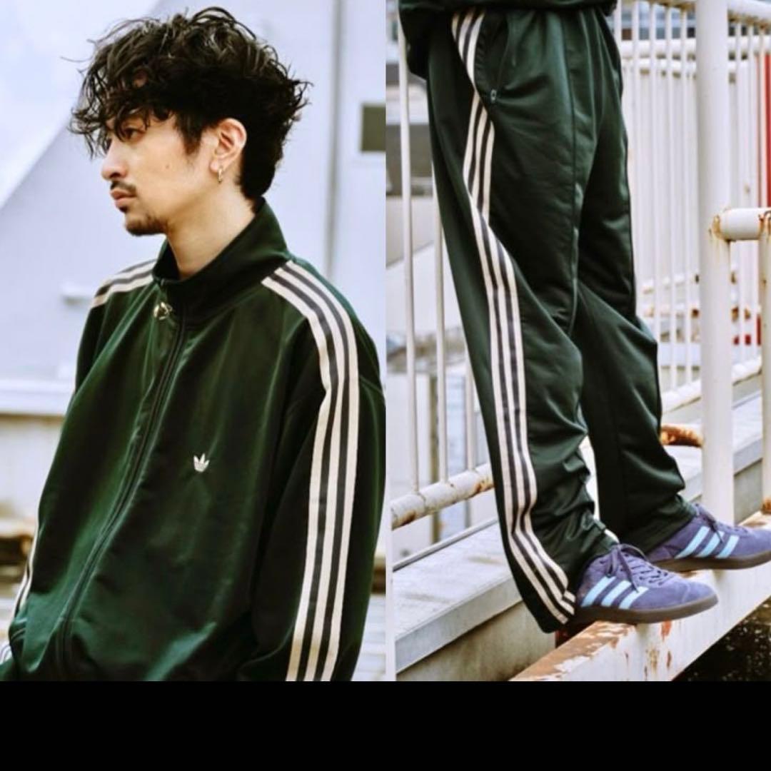 adidas ジャージ　常田大希　上下セット XS グリーン　ベッケンバウアー