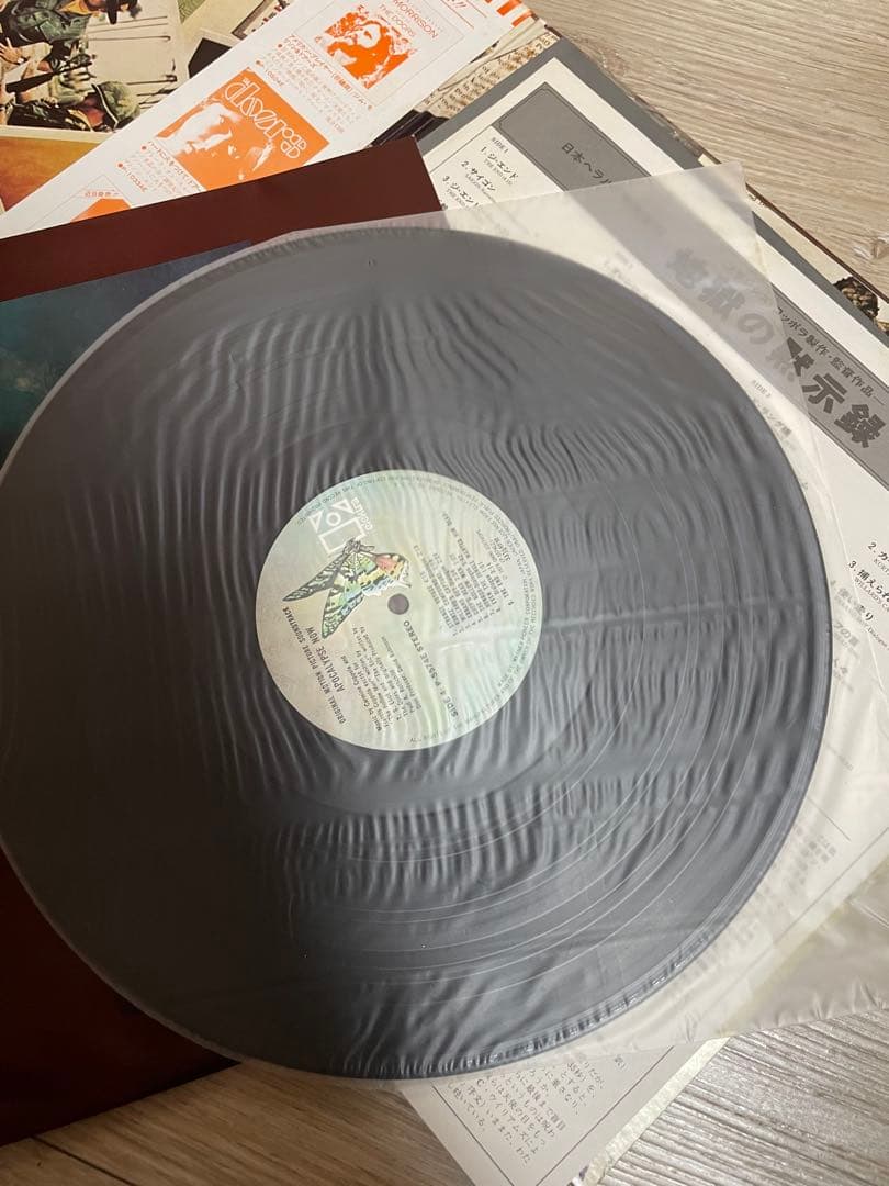 地獄の黙示録 サウンドトラック LP 日本盤 帯付 2枚組 解説　昭和レトロ