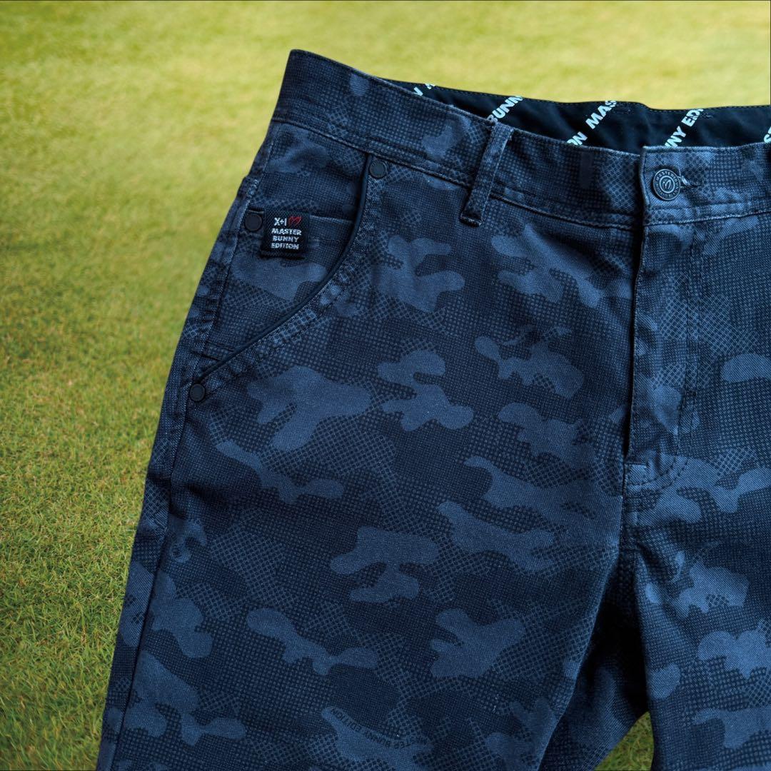 マスターバニー　パンツ　迷彩柄　総柄　L〜XL相当 黒　グレー　コットン素材　5