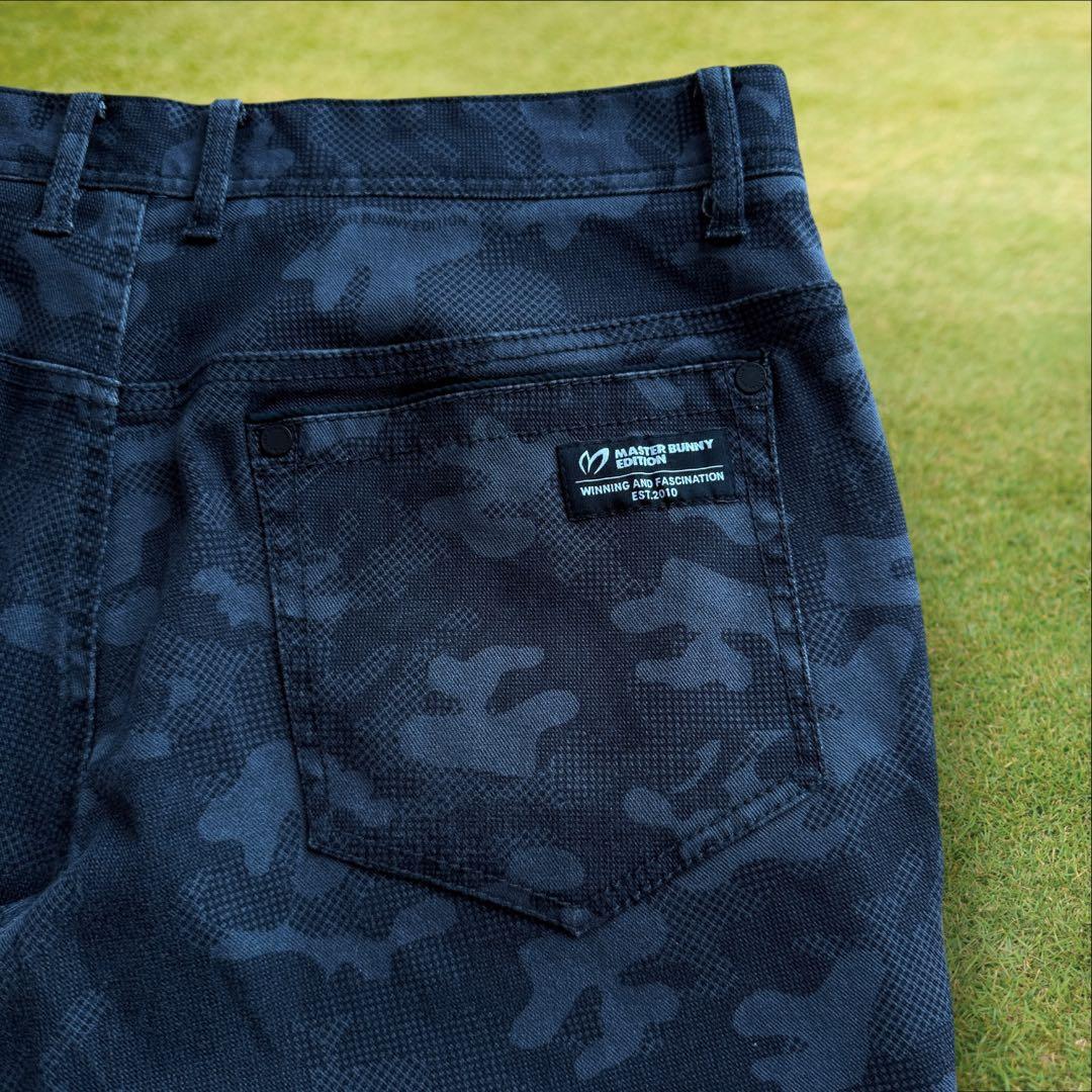 マスターバニー　パンツ　迷彩柄　総柄　L〜XL相当 黒　グレー　コットン素材　5