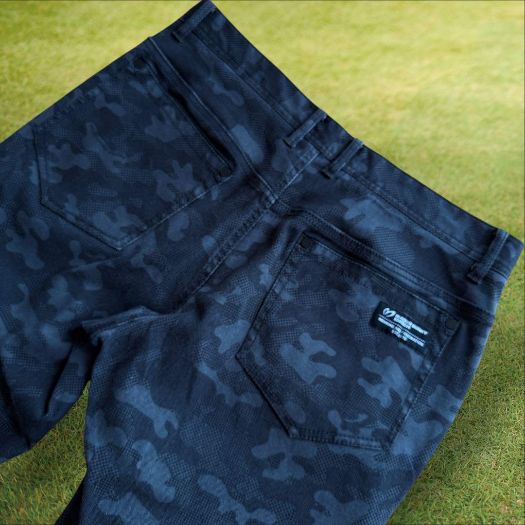 マスターバニー　パンツ　迷彩柄　総柄　L〜XL相当 黒　グレー　コットン素材　5