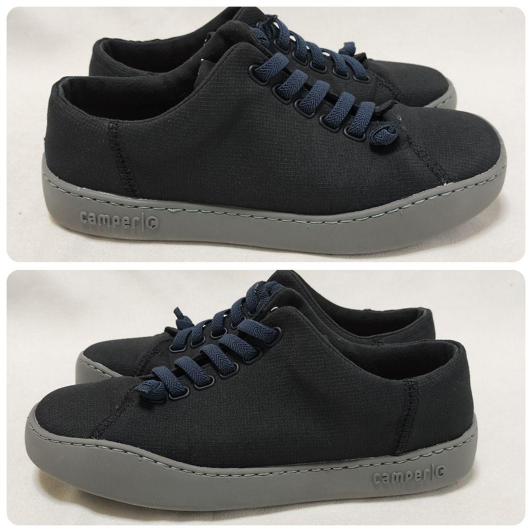 美品★CAMPER カンペール Peu Touring ペウ 軽量 黒 38