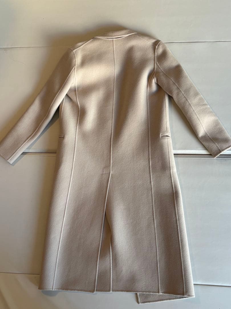 【美品】MADISONBLUE　パール　ロングコート　ライトベージュ
