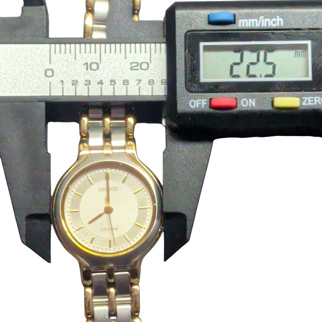 【未使用美品】SEIKO エクセリーヌ コンビカラー レディース腕時計 希少