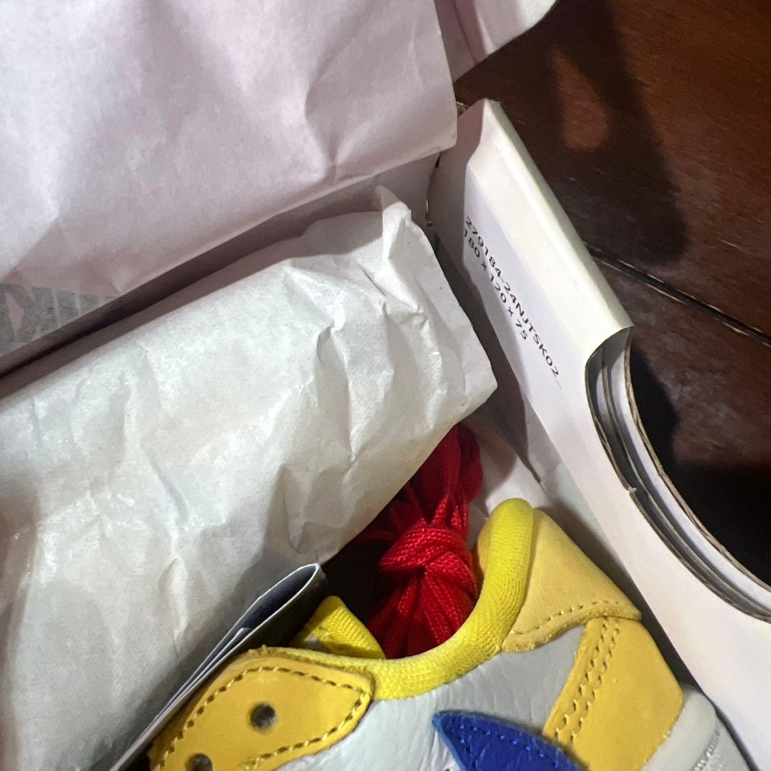 トラヴィススコット ジョーダン1ロウOG SP（TD）13cm7c