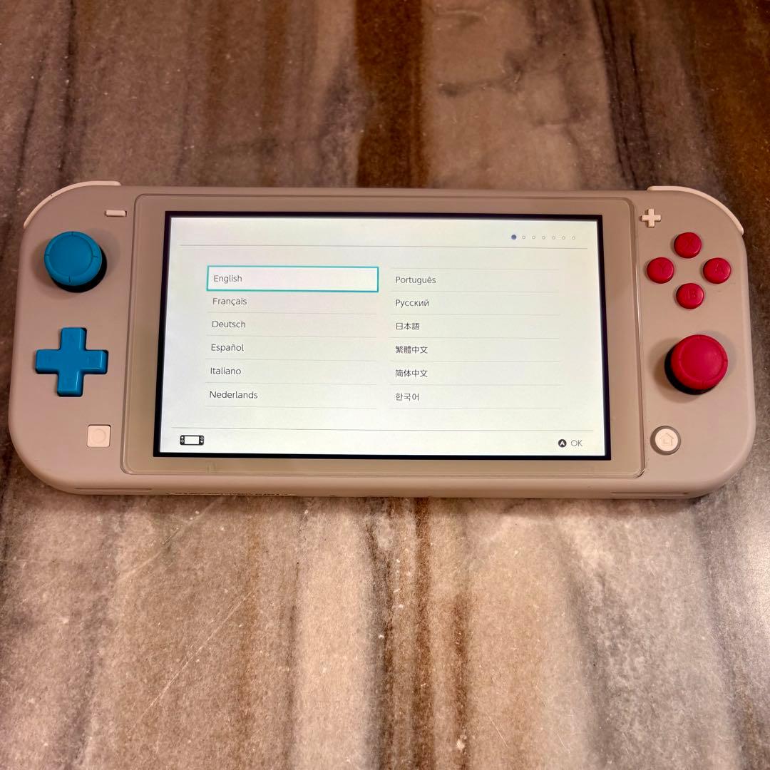 【美品】Nintendo Switch Lite ザシアン フィルム・ケース付