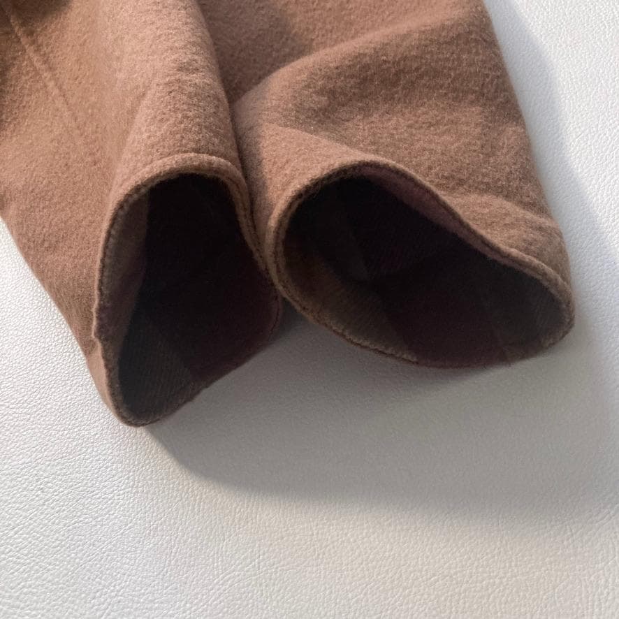 【ポポ】ブルーレーベルクレストブリッジ　ダブルフェイスロングコート