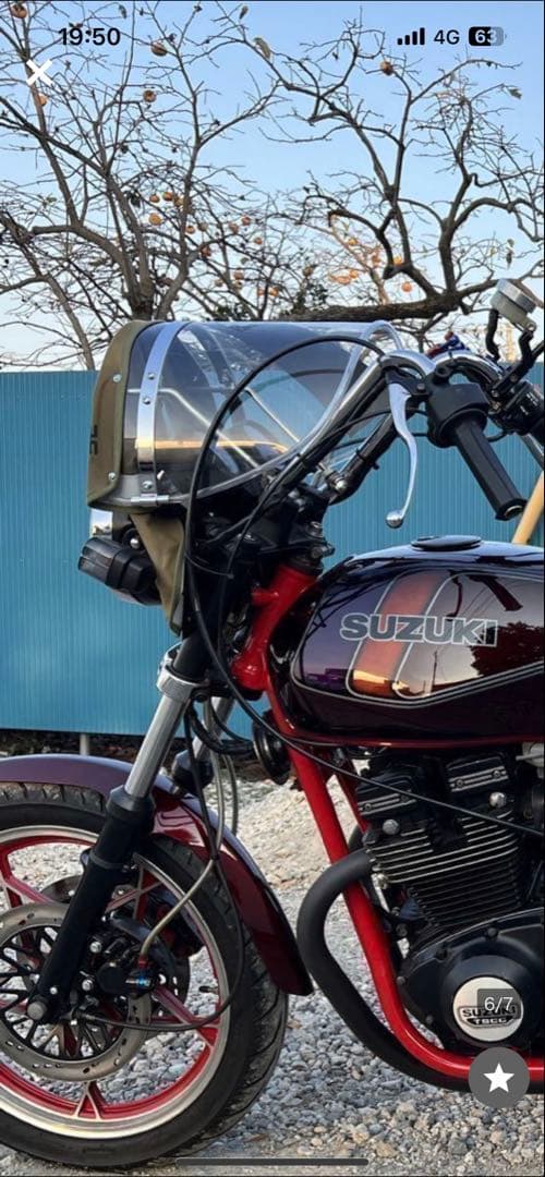 菅*野様 旭　風防　GS CBX 旧車　当時物