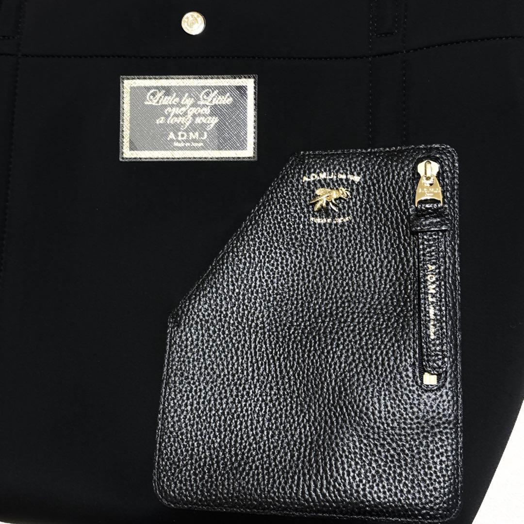 新品級 希少 ADMJ マジックライト ハチ トートバッグ 迷彩柄 肩掛け 黒