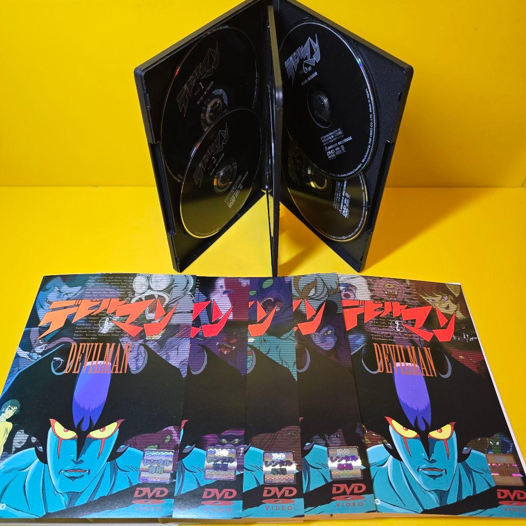 新品ケース交換済み　デビルマン　DVD 全6巻　全巻セット
