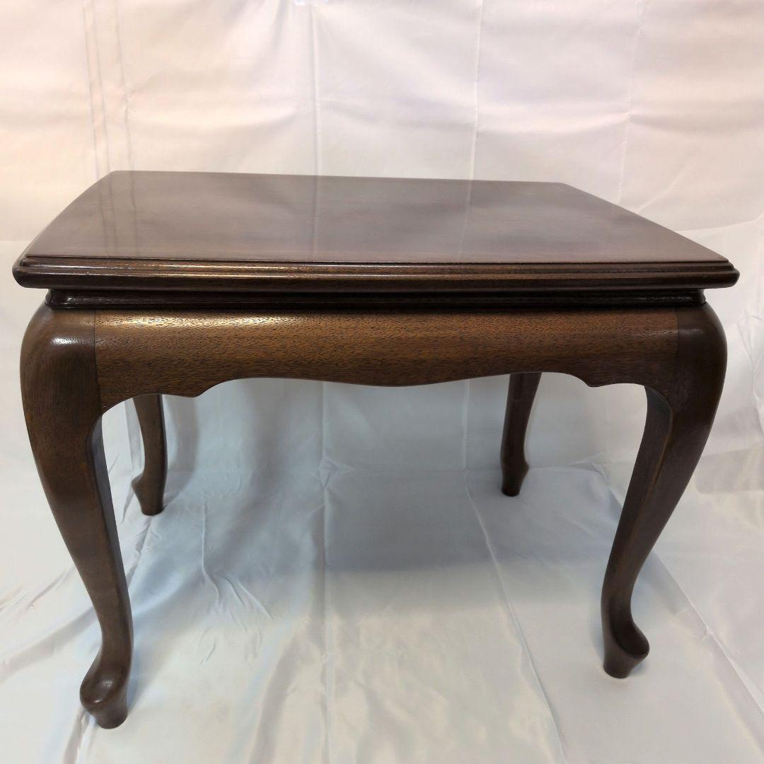 マルニ 木工 猫脚 猫足　サイドテーブル　アンティーク調