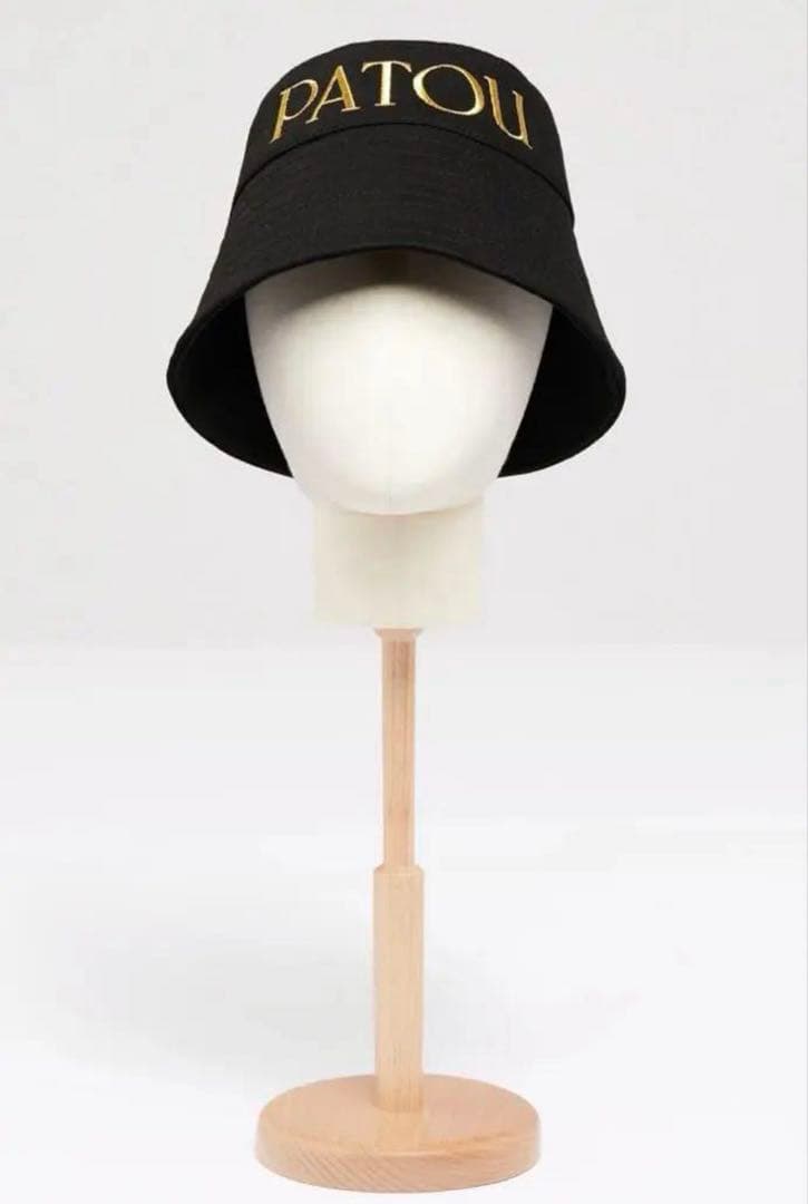 帽子オーガニックコットンデニム製 パトゥ バケットハット PATOU Patou