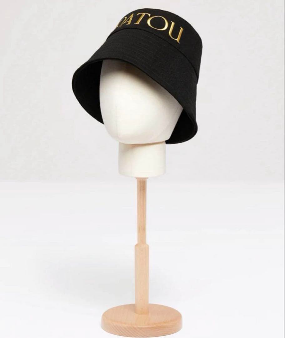 帽子オーガニックコットンデニム製 パトゥ バケットハット PATOU Patou