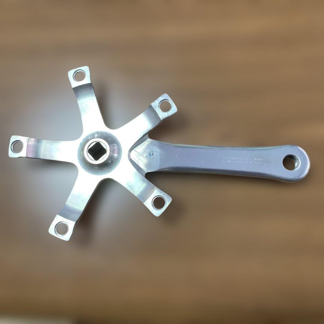 DURA-ACE クランクアーム シルバー　167.5mm