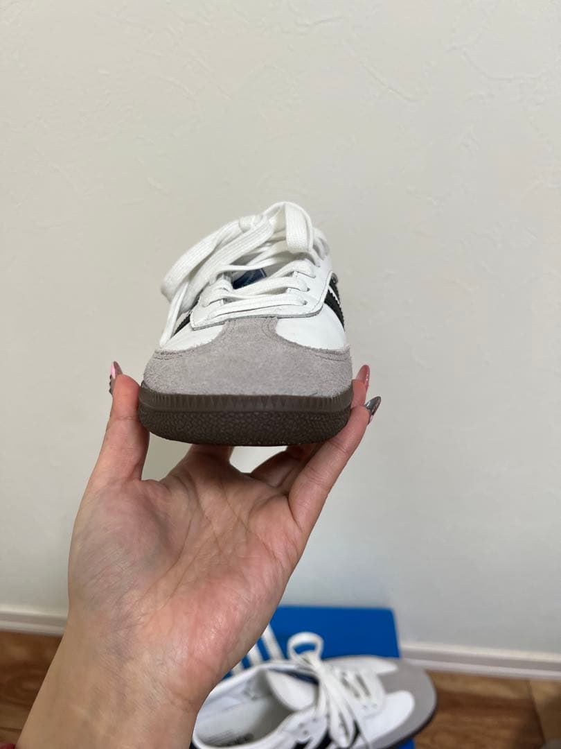 adidas Samba ホワイト/ブラック
