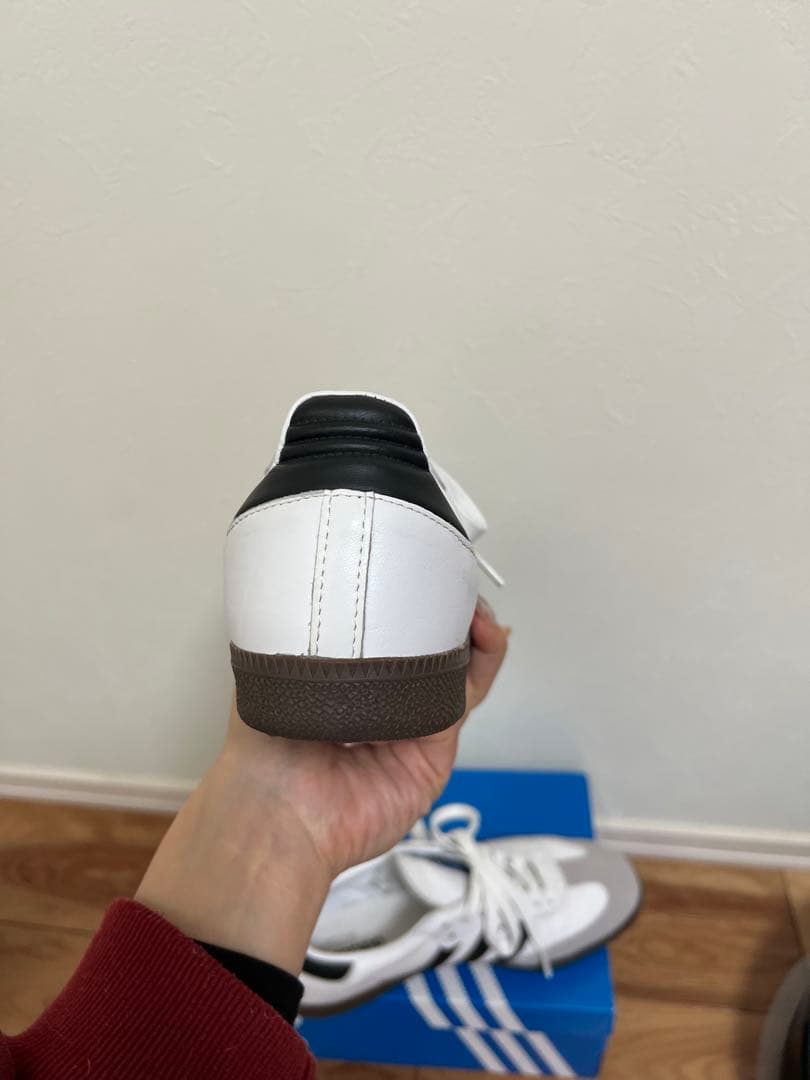 adidas Samba ホワイト/ブラック