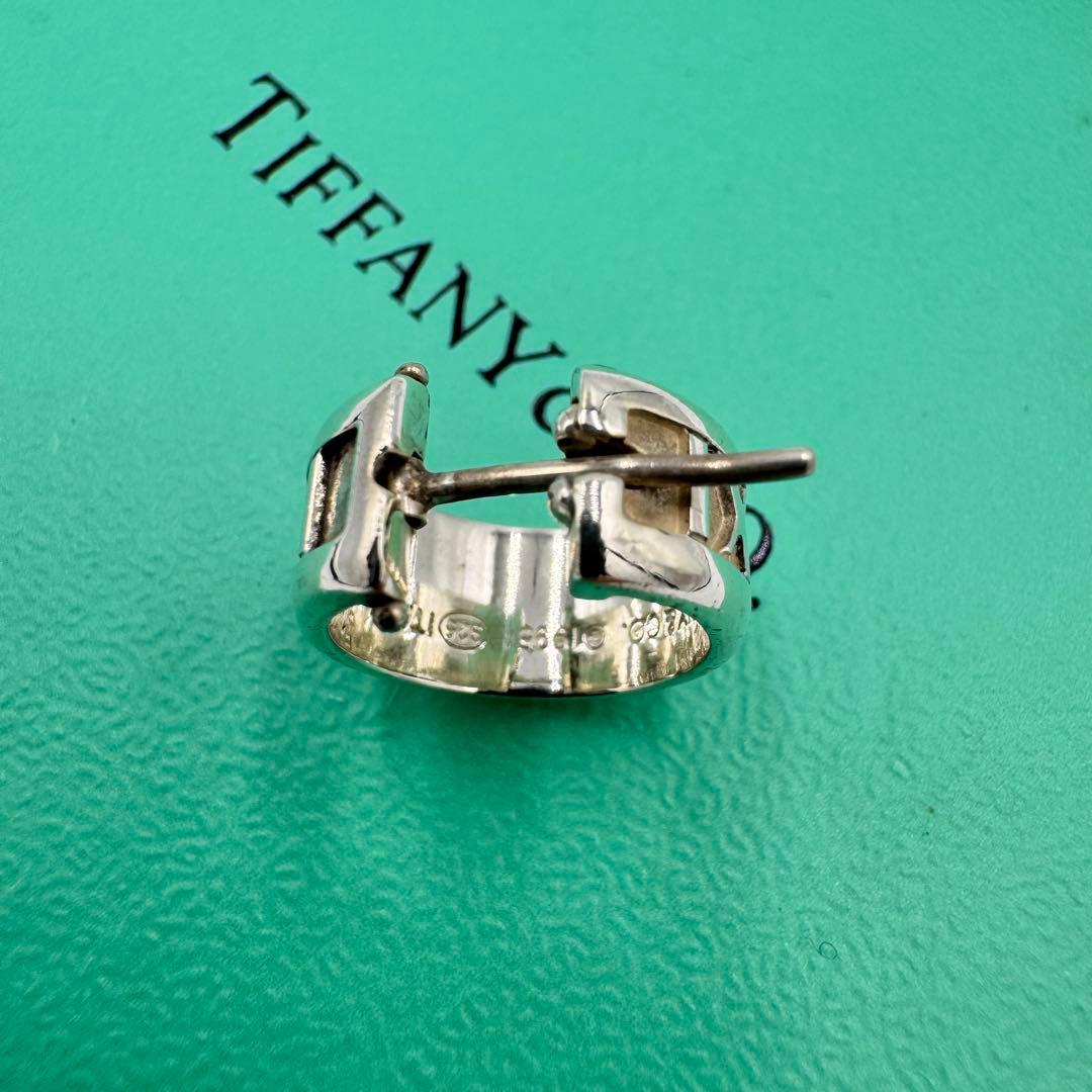 Tiffany&co アトラスピアス ワイド フープ 片耳 シルバーユニセックス