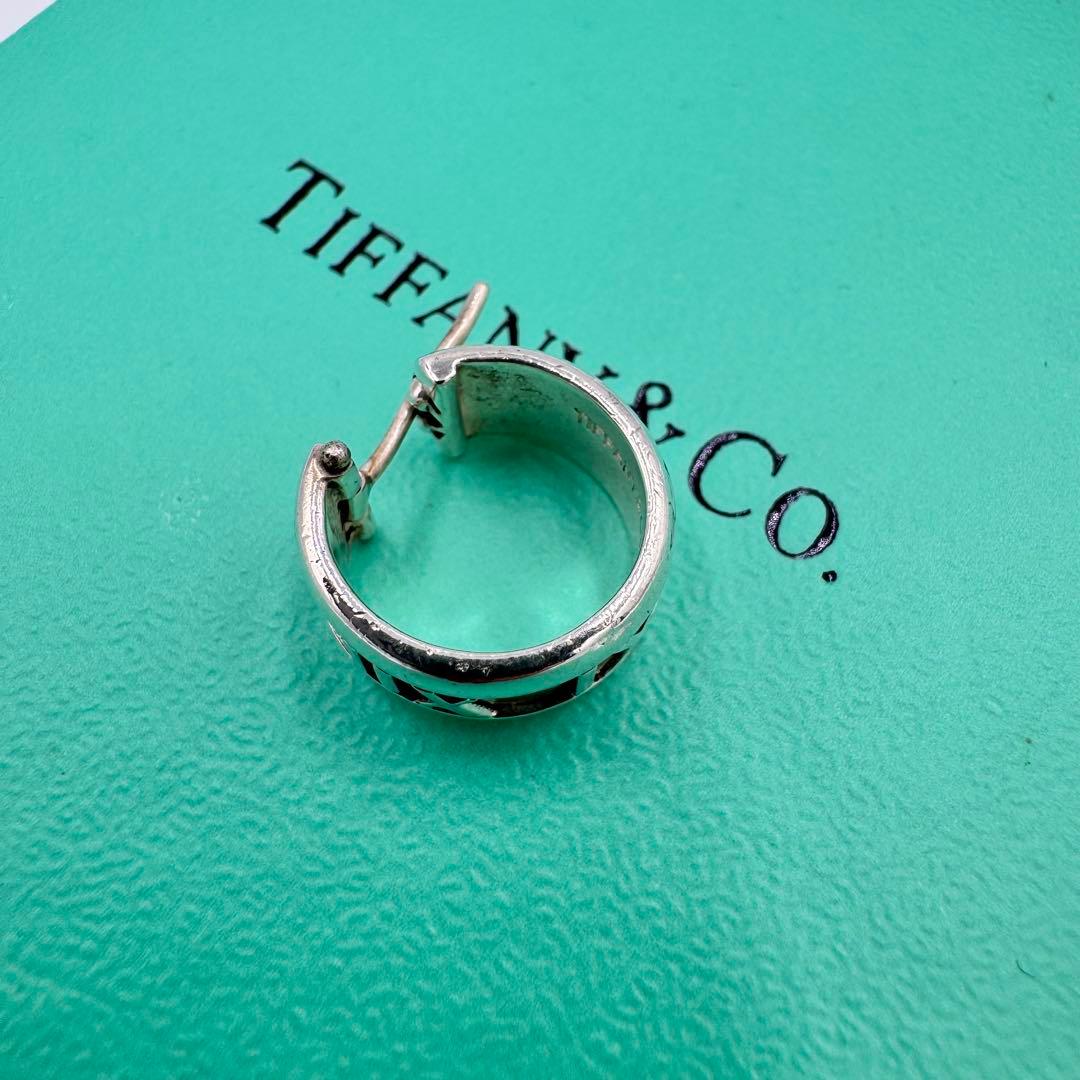 Tiffany&co アトラスピアス ワイド フープ 片耳 シルバーユニセックス