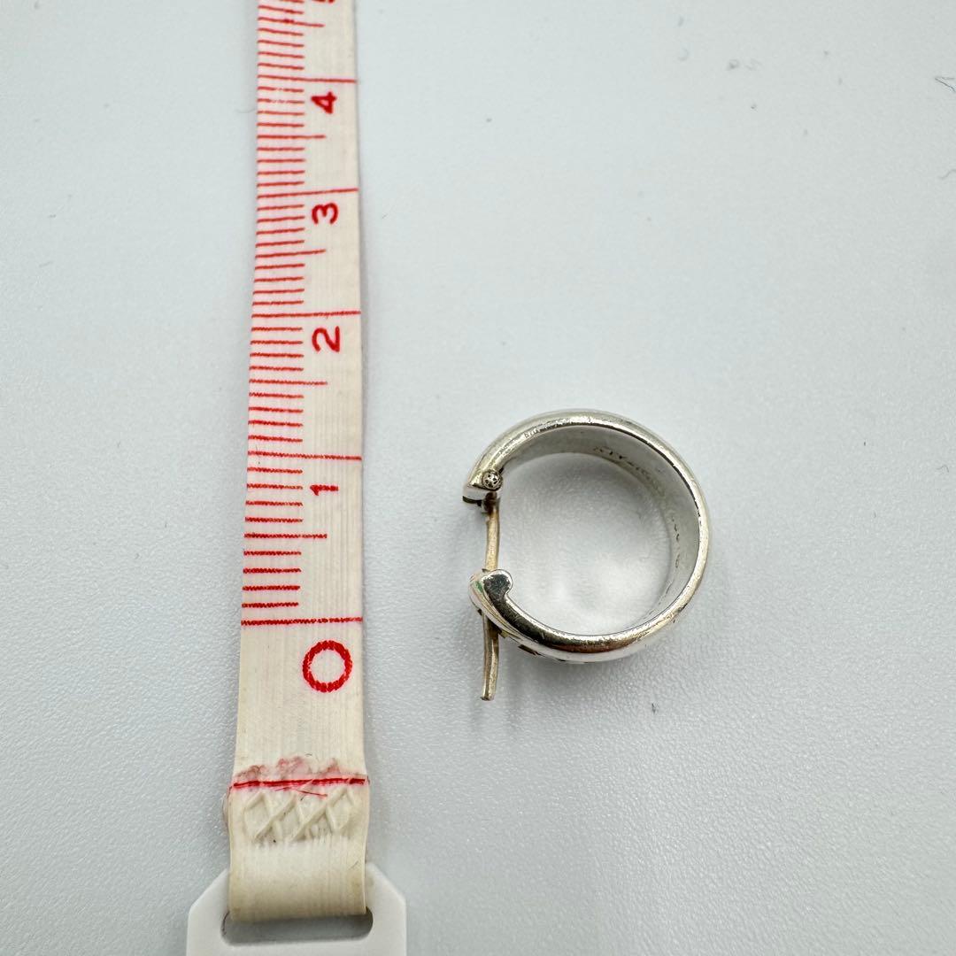 Tiffany&co アトラスピアス ワイド フープ 片耳 シルバーユニセックス
