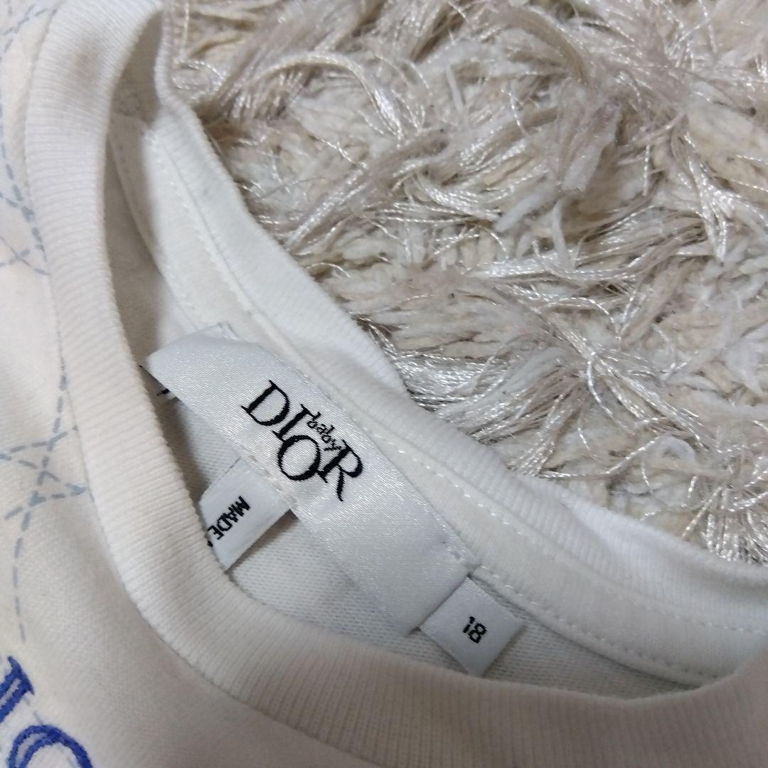 353●baby DIOR　ディオール　長袖Tシャツ　18M