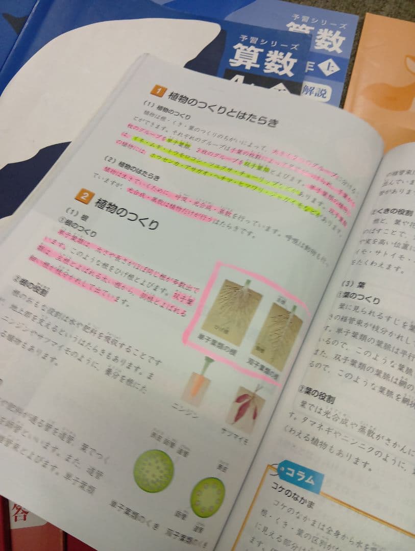 四谷大塚 予習シリーズ4年 国算理社/漢字/計算　上下　中古　2022年版
