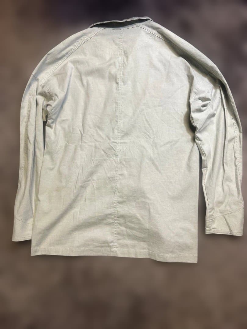 adidas ライトグレー ジャケット クラブハウス入退館時に。 XOサイズ