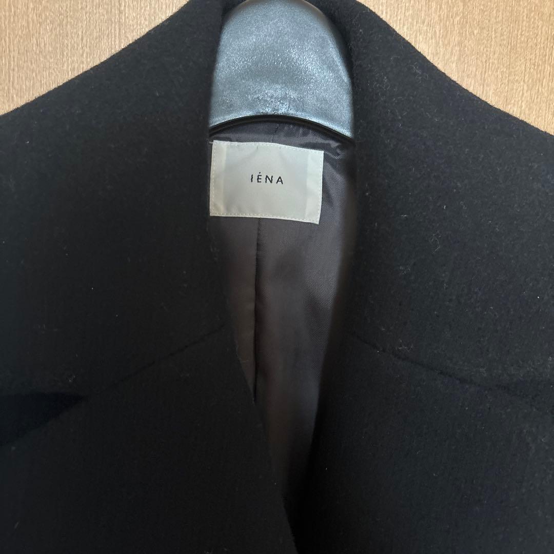 IENA super140 ウールコクーンショートコート