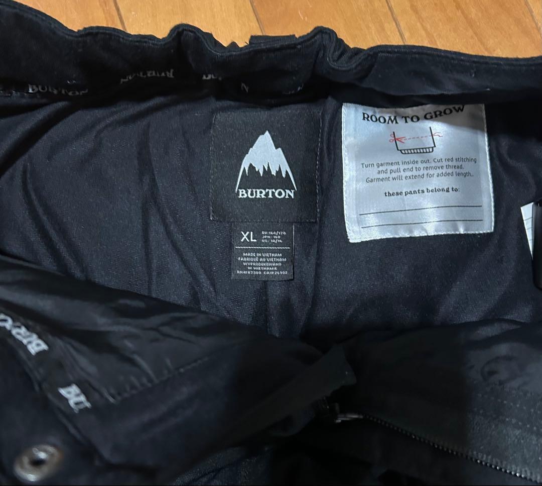 バートン　ボードパンツ XL RN26902 CA26902 黒　１回使用