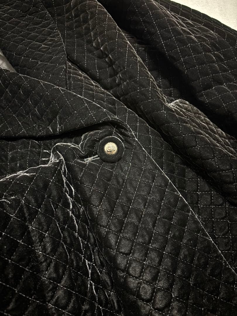 sjy　Christian Diorベルベット コート ジャケット