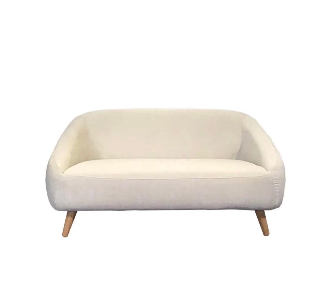 【期間限定値下げ！】NOCE ノーチェ　ALEXIA 2人掛けソファーアイボリー