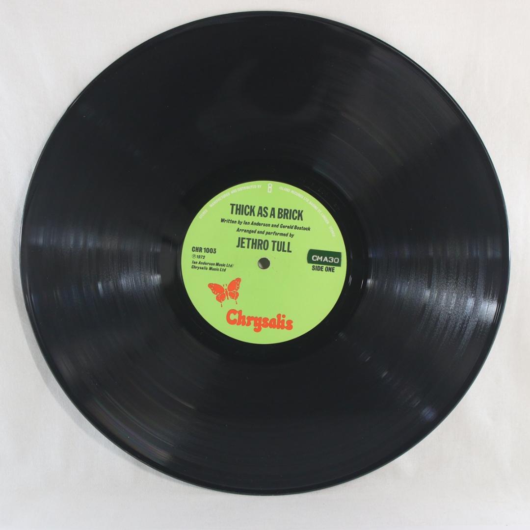 英LP Jethro Tull Thick As A Brick UK盤ステレオ
