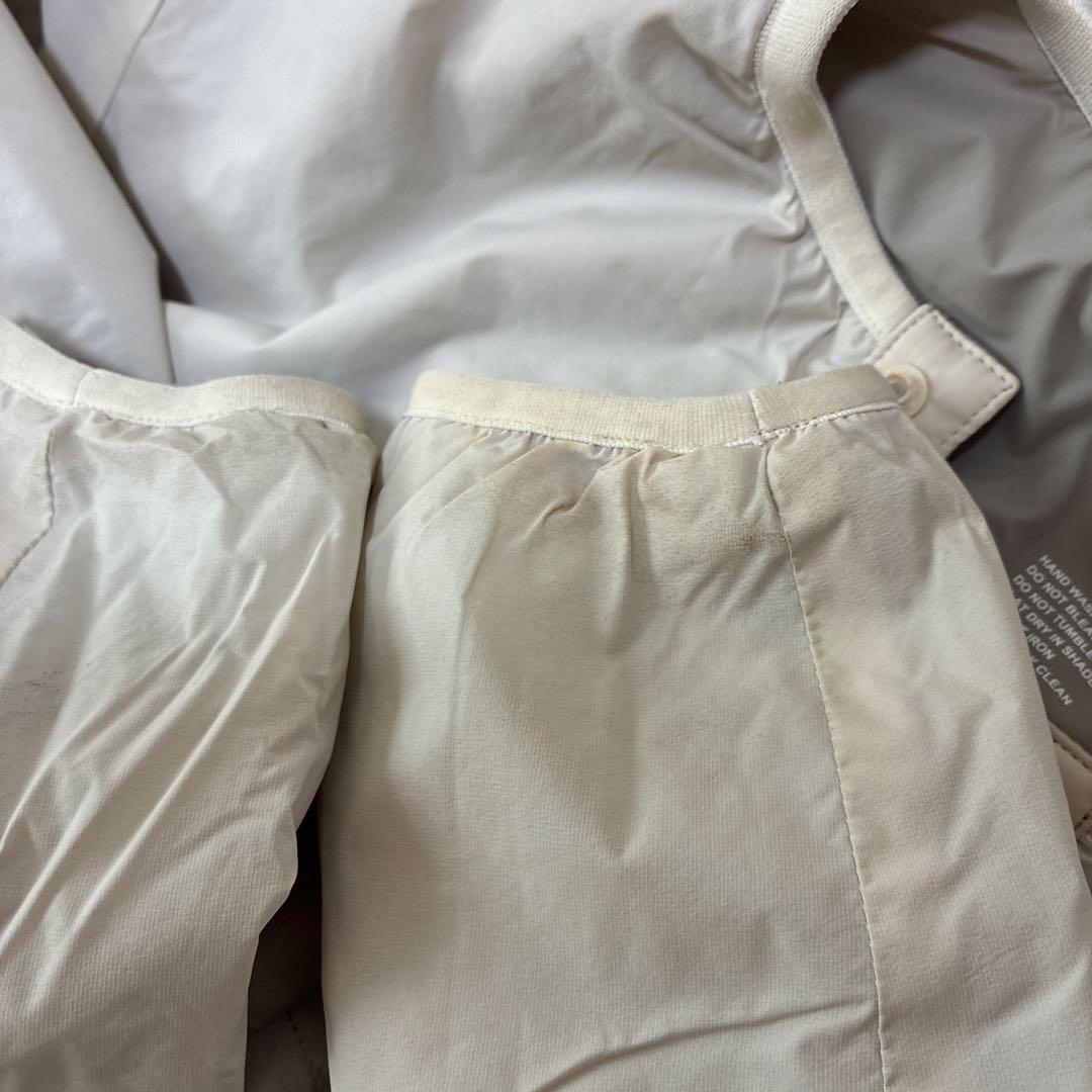 DANTON ノーカラージャケット M アイボリー