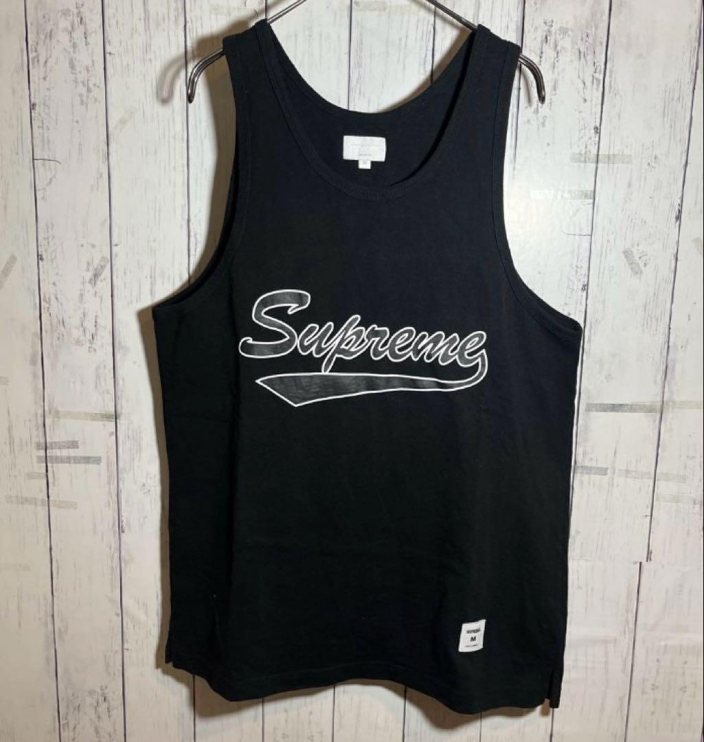 supreme シュプリーム タンクトップ ブラック M -
