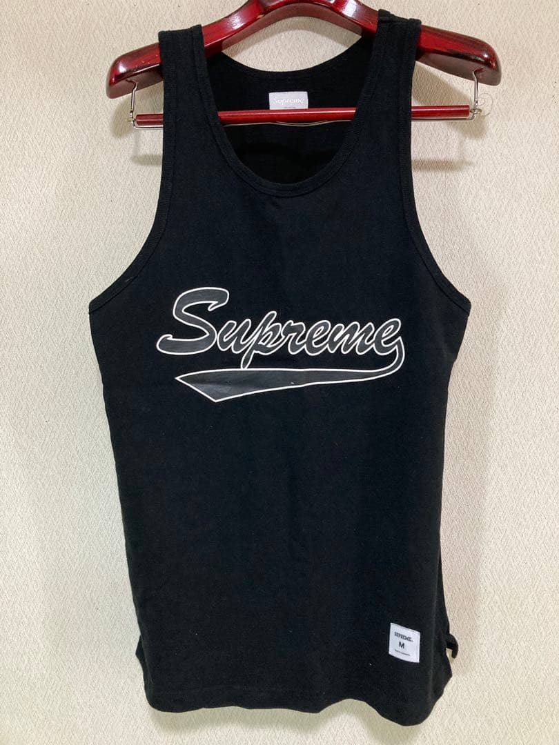 supreme シュプリーム タンクトップ ブラック M -