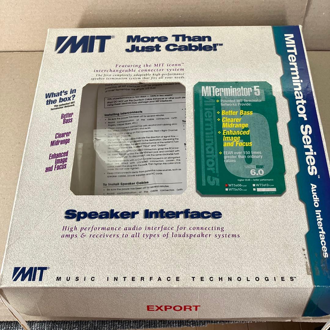 中古　MIT Terminater5 スピーカーケーブル　x2