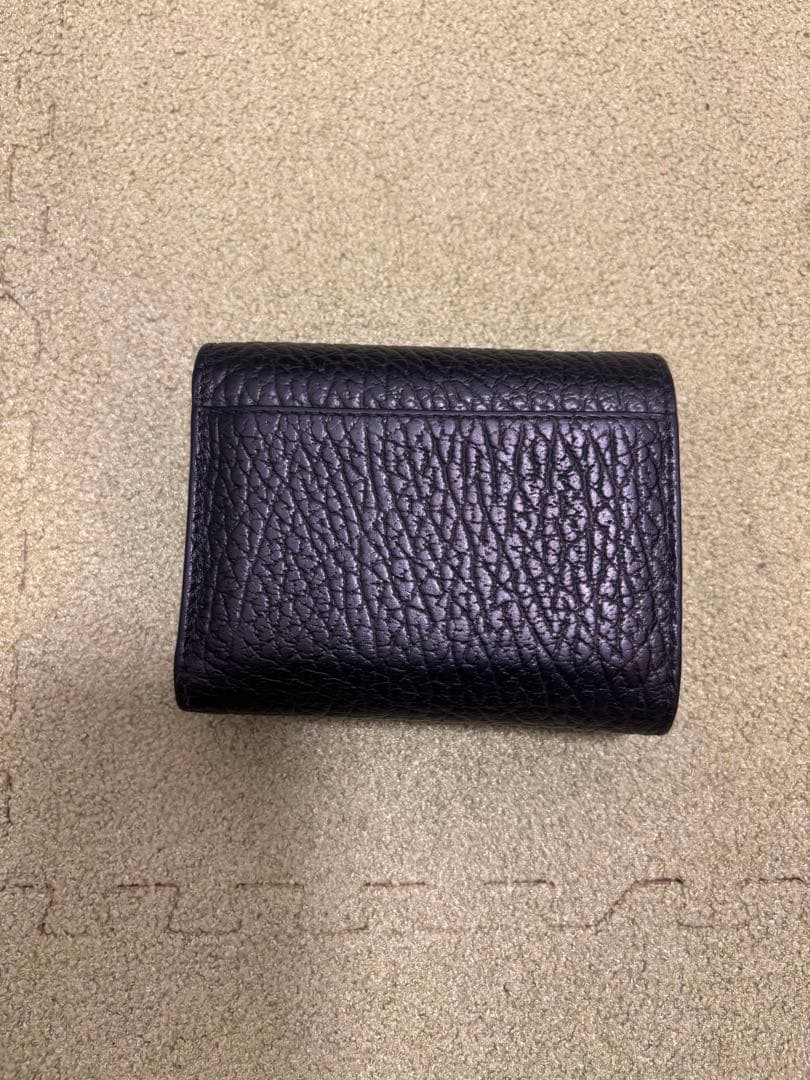 MAISON MARGIELA メゾンマルジェラ三つ折り財布　黒