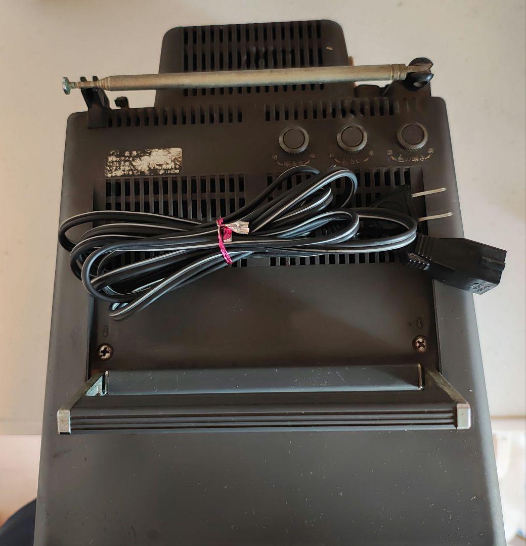 通電確認！ナショナルカラーテレビ TH8-V8　レトロ品