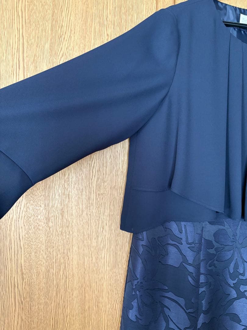 【美品】東京イギン　15号　ロングドレス　マザードレス　濃紺