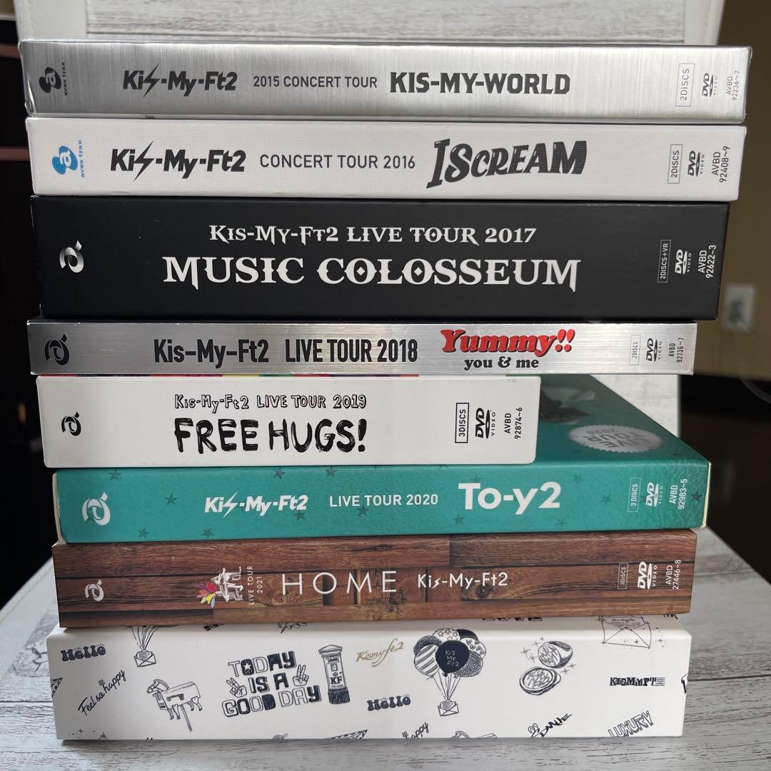 Kis-My-Ft2 2015-2022 LIVE DVD セット&more